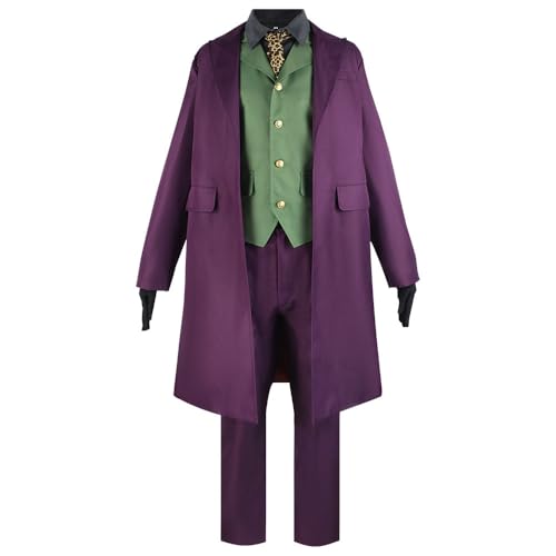 LZHUYE Jokers Cosplay Outfits, Anime Cosplay Kostüme, Rollenspiel, Halloween, Clubwear für Party von LZHUYE