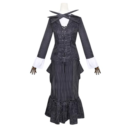 LZHUYE Nightmares Befores Christmas Jack Suit Anime Cosplay Kostüm Halloween Rollenspiel Outfit für Party Erwachsene Kinder von LZHUYE