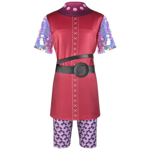 LZHUYE Nimonas Cosplay-Outfits, Anime-Cosplay-Kostüme, Rollenspiel, Halloween, Clubwear für Party von LZHUYE