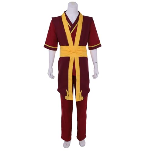 LZHUYE Princes Zukos Cosplay Outfits, Anime Cosplay Kostüme Rollenspiel Halloween Clubwear für Party von LZHUYE