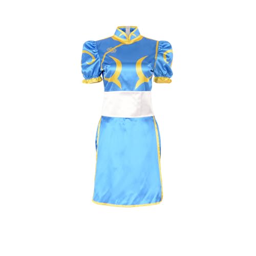 LZHUYE Streets Fighters Chuns Li Cosplay-Outfits, Anime-Cosplay-Kostüme, Rollenspiel, Halloween, Clubwear für Party von LZHUYE