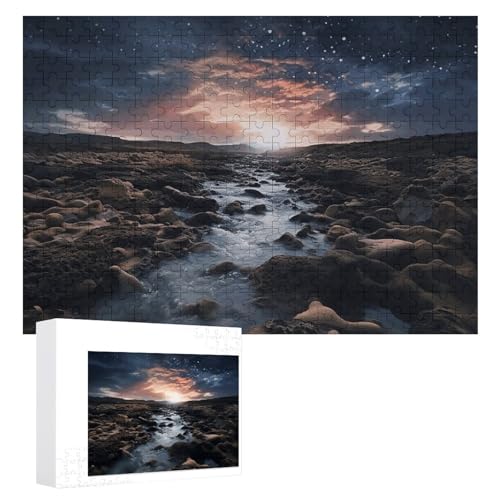 Subtile Atmosphere Puzzles 300 PCS Personalized Jigsaw Puzzles for Adults Photos Puzzle for Family Challenging Picture Puzzle with Storage Bag Home Decor Jigsaw von LZQPOEAS