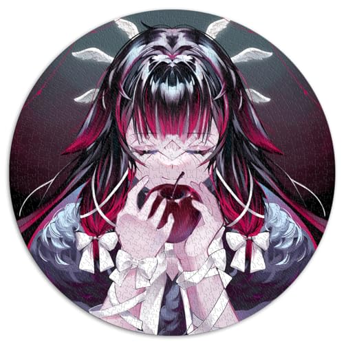 1000-teiliges Puzzle, Genshin Impact Columbina, kreatives rundes Puzzle, geeignet für Erwachsene und Kinder ab 12 Jahren, Puzzle aus Pappe, gutes Geschenk für Erwachsene und Kinder, Größe 67,5 x 67,5 1000-teiliges Puzzle, Genshin Impact Columbina, kreatives rundes Puzzle, geeignet für Erwachsene und Kinder ab 12 Jahren, Puzzle aus Pappe, gutes Geschenk für Erwachsene und Kinder, Größe 67,5 x 67,5 von LZYANG