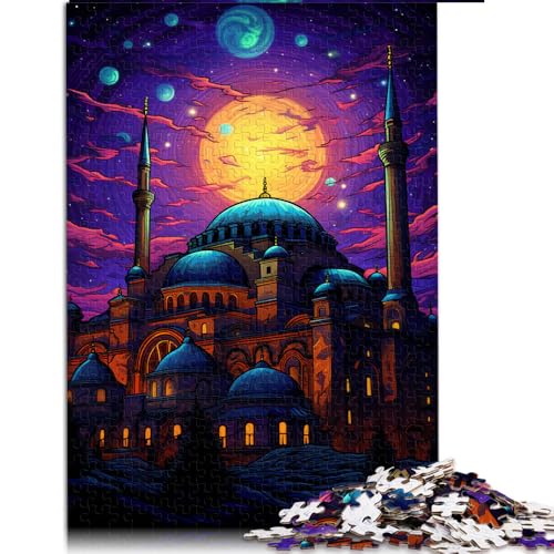 1000-teiliges Puzzle, Türkei Hagia Sophia Papierpuzzle, für Erwachsene und Kinder ab 12 Jahren, Cartoon-Puzzle. Größe: 50 x 75 cm. von LZYANG