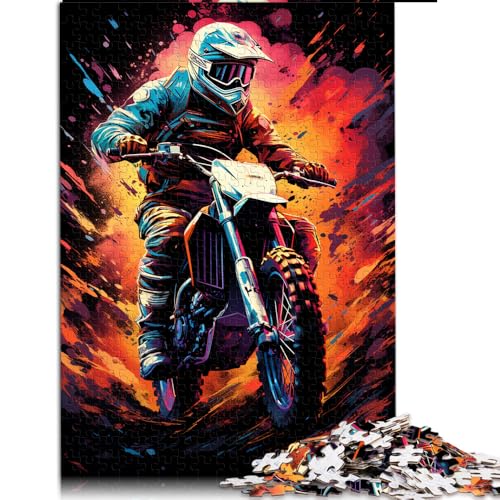 1000-teiliges Puzzle, die Fülle an Galaxy-Motorrädern, Papierpuzzle, für Teenager und Kinder, entspannendes intellektuelles Lernspielzeug. Größe: 50 x 75 cm. von LZYANG