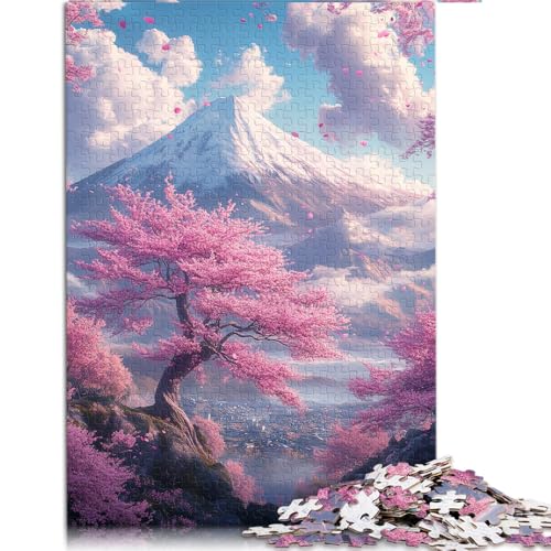 1000-teiliges Puzzle für Erwachsene, Japanisches Papierpuzzle, für Erwachsene und Kinder, Lernspiel, Herausforderungsspielzeug. Größe: 26 x 38 cm. von LZYANG