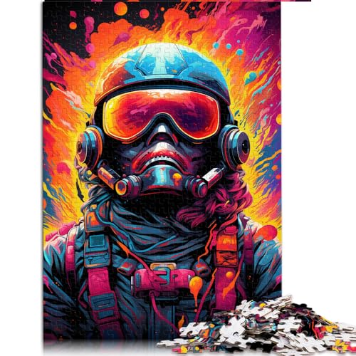 2000-teiliges Puzzle, „Die volle Psychedelia der Space Hackers“, Papierpuzzle, Erwachsene und Kinder, Heimdekoration. Größe: 70 x 100 cm von LZYANG