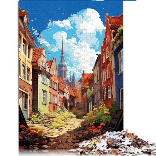 2000-teiliges Puzzle, „Die volle Psychedelia von Odense HC“, Papierpuzzle, geeignet für Erwachsene, tolles Geschenk für Erwachsene. Größe: 70 x 100 cm. von LZYANG