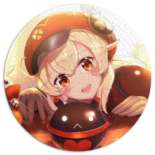 Puzzle 1000 Teile, Genshin Impact Klee, runde Puzzles, für Erwachsene und Familien, Kartonpuzzles, Cartoon-Puzzlegröße 67,5 x 67,5 Puzzle 1000 Teile, Genshin Impact Klee, runde Puzzles, für Erwachsene und Familien, Kartonpuzzles, Cartoon-Puzzlegröße 67,5 x 67,5 von LZYANG