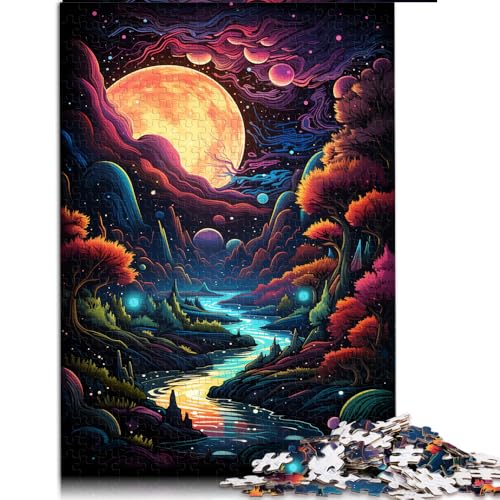 Puzzle 2000 Teile für Erwachsene, „Die Fülle des geheimnisvollen Mondes“, Papierpuzzle, für Erwachsene und Kinder ab 12 Jahren, Spiele, Spielzeug, Geschenk, Größe: 70 x 100 cm von LZYANG