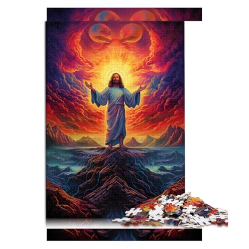 Puzzle 2000 Teile für Erwachsene, Papierpuzzle „Brasilien, Jesus, der Erlöser“, für Erwachsene und Kinder ab 12 Jahren, tolles Geschenk für Erwachsene. Größe: 70 x 100 cm von LZYANG