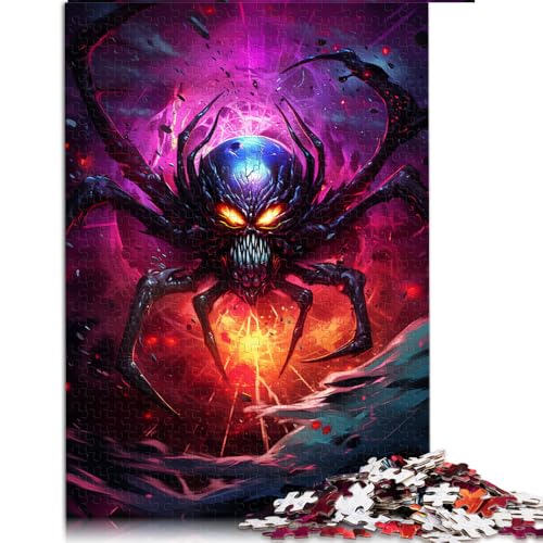 Puzzle 2000 Teile für Erwachsene, buntes Spinnen-Papierpuzzle, geeignet für Erwachsene und Jugendliche ab 12 Jahren, Heimdekorationspuzzle, Größe: 70 x 100 cm von LZYANG