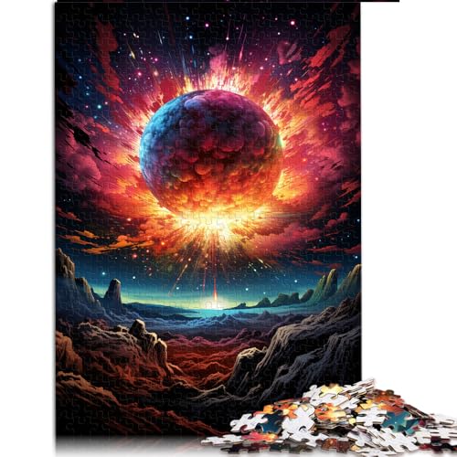 Puzzle für Erwachsene, 1000 Teile, Spaceball_buntes Papierpuzzle, für Erwachsene und Kinder, pädagogisches Puzzle zum Stressabbau, Größe: 50 x 75 cm von LZYANG