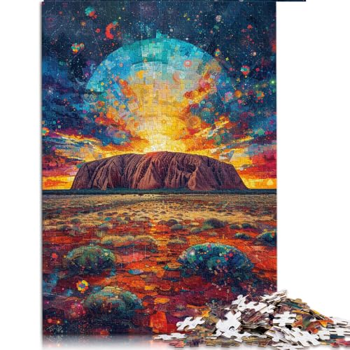 Puzzle für Erwachsene, 2000 Teile, Psychedelische Weltraumszene, Papierpuzzle, für Erwachsene und Kinder ab 12 Jahren, Lernspiel. Größe: 70 x 100 cm von LZYANG