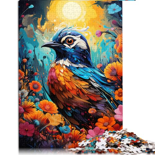 Puzzle für Erwachsene, 2000 Teile, farbenfrohes psychedelisches Wachtel-Papierpuzzle, geeignet für Erwachsene und Kinder ab 12 Jahren, Geschenke für Freunde und Familie. Größe: 70 x 100 cm. von LZYANG