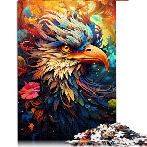 Puzzle mit 1000 Teilen für Erwachsene, „Die volle Psychedelia der Vogelkrieger“, Papierpuzzle, für Erwachsene und Kinder ab 12 Jahren, Denkspiel als Spielzeug. Größe: 50 x 75 cm. von LZYANG