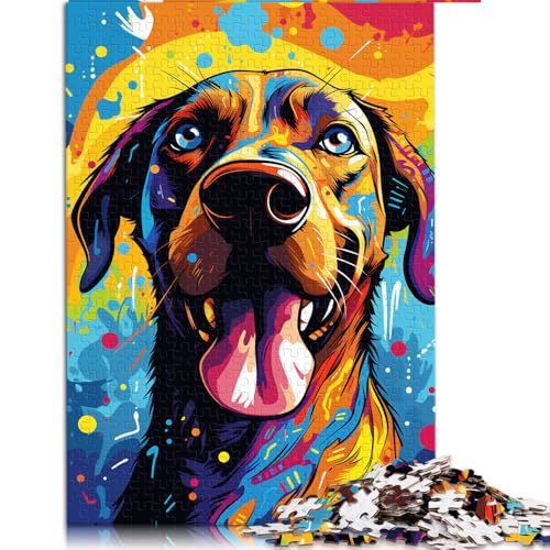 Puzzle mit 1000 Teilen für Erwachsene, voller serbischer Hunde in Belgrad, Papierpuzzle, für Erwachsene und Kinder ab 12 Jahren, Denkspiel, Spielzeug. Größe: 52 x 38 cm. von LZYANG