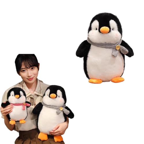 LZYWOD 1pc 25/35/45cm Cute Scarf Penguin Plush Toy Children's Bed Sleeping Companion B9A0 Animal Cartoon For Children Doll Toys Pillow von LZYWOD