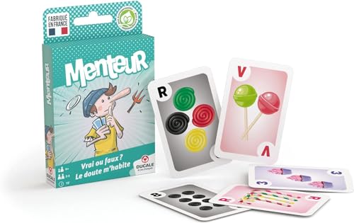 Ducal Le Menteur – Kartenspiel für Kinder – Bluff und Strategiespiel – ab 6 Jahren von LA DUCALE