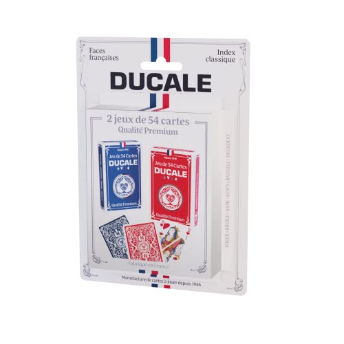 Ducale Origine – 2 Spiele mit 54 Karten – Rami-Spiel von LA DUCALE