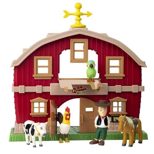 La Granja de Zenón - Spielset Bauernhof mit Figuren, TO84300 von BANDAI