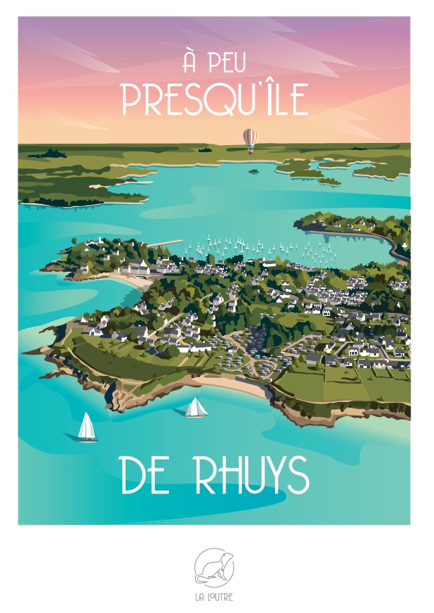 La Loutre A Peu PRESQU'ÎLE DE RHUYS 1000 Teile Puzzle Puzzle-La-Loutre-7164 von La Loutre