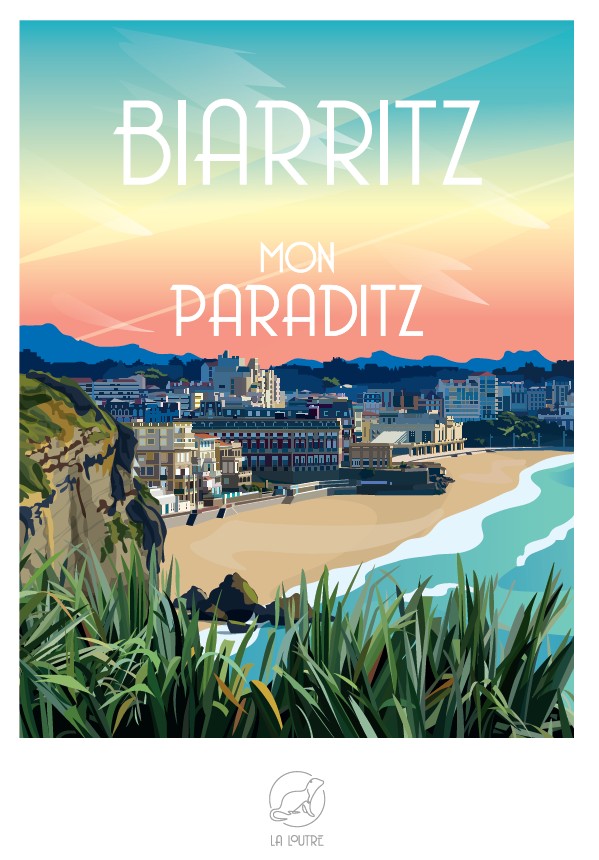 La Loutre BIARRITZ Mon Paraditz 1000 Teile Puzzle Puzzle-La-Loutre-7584 von La Loutre