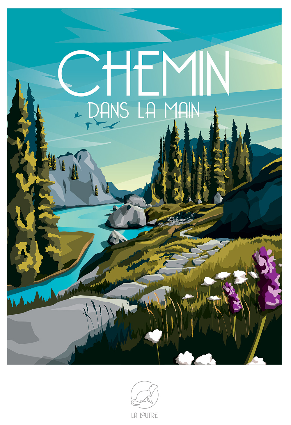 La Loutre CHEMIN dans la Main 1000 Teile Puzzle Puzzle-La-Loutre-8642 von La Loutre