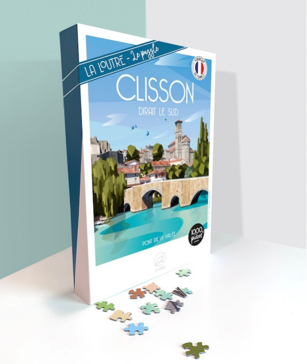 La Loutre CLISSON Dirait Le Sud 1000 Teile Puzzle Puzzle-La-Loutre-9847 von La Loutre