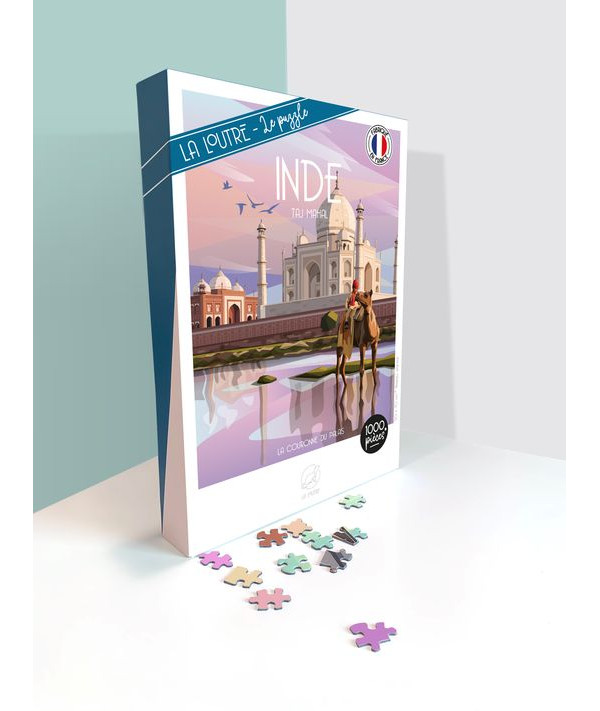 La Loutre INDIEN Taj Mahal 1000 Teile Puzzle Puzzle-La-Loutre-9670 von La Loutre