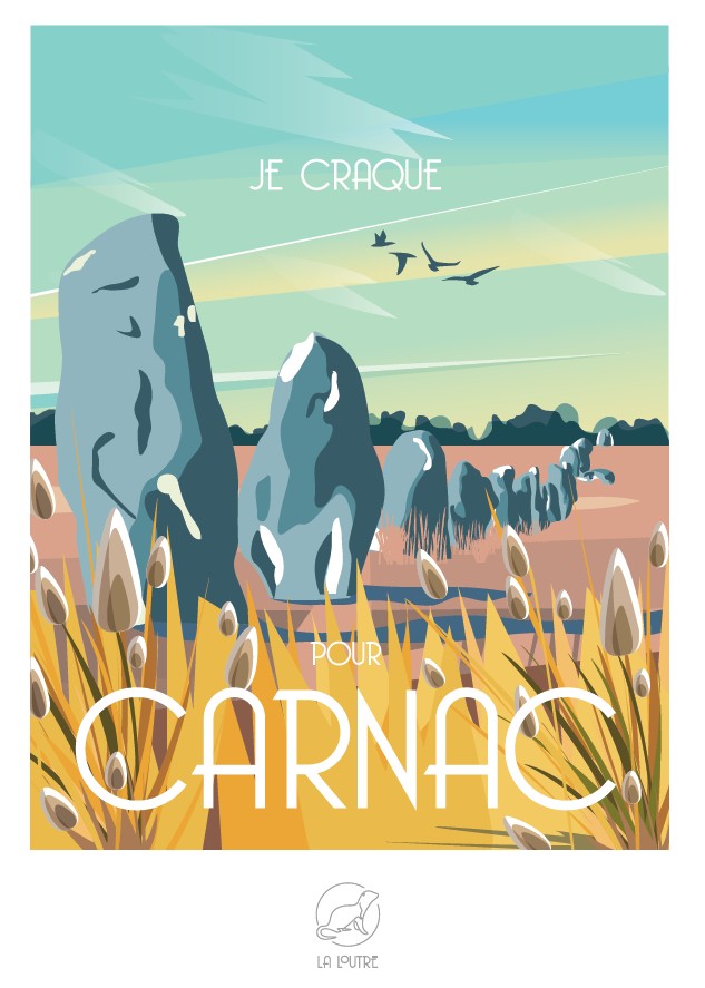 La Loutre Je Craque pour CARNAC 1000 Teile Puzzle Puzzle-La-Loutre-5733 von La Loutre