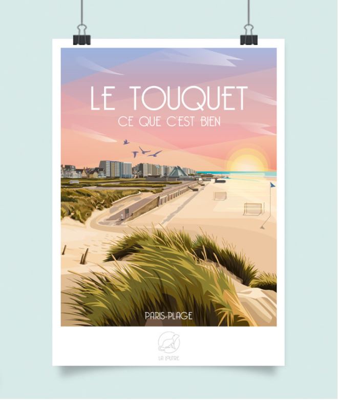 La Loutre LE TOUQUET CE QUE C'EST BIEN 1000 Teile Puzzle Puzzle-La-Loutre-9977 von La Loutre