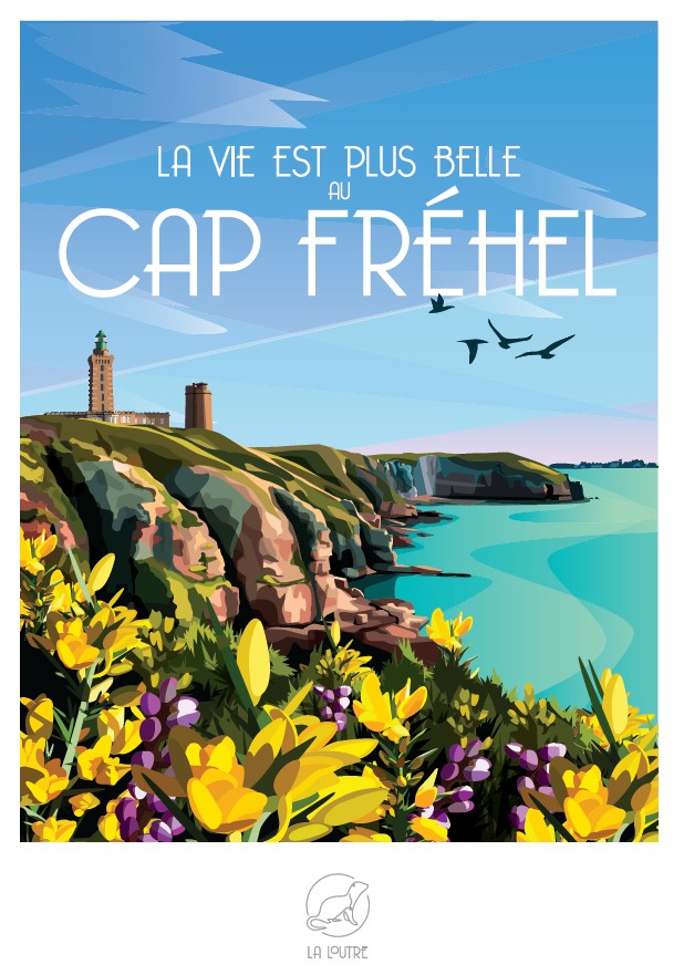 La Loutre La Vie est Plus Belle au CAP FREHEL 1000 Teile Puzzle Puzzle-La-Loutre-6433 von La Loutre