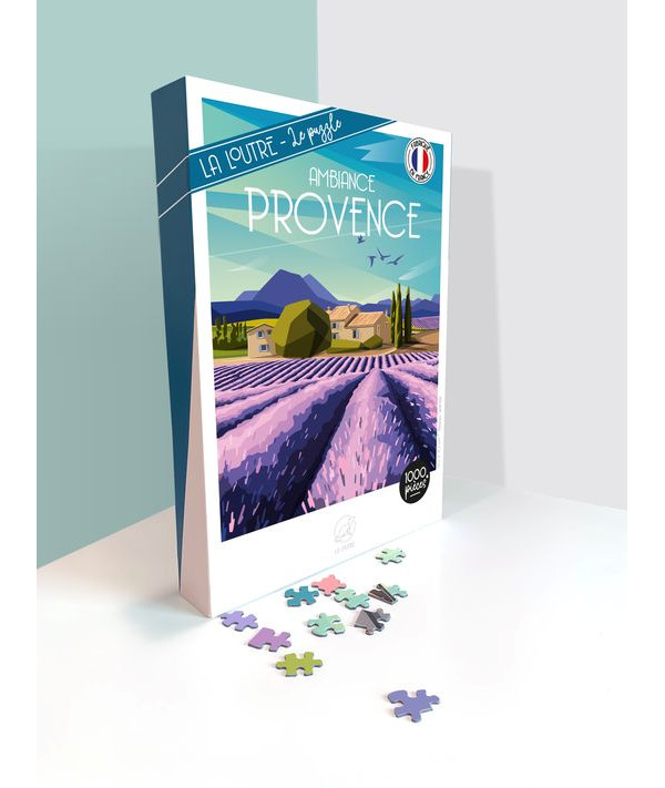 La Loutre Provencalische Atmosphäre 1000 Teile Puzzle Puzzle-La-Loutre-9809 von La Loutre