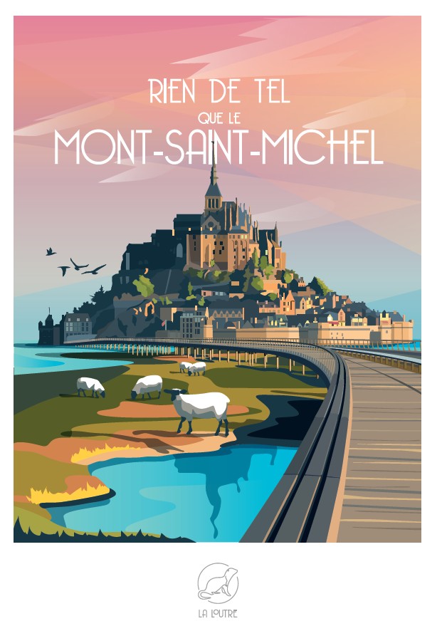 La Loutre Rien de tel que le MONT-SAINT-MICHEL 1000 Teile Puzzle Puzzle-La-Loutre-5818 von La Loutre