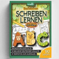 Buchstaben schreiben lernen ab 5 Jahren von La Tropical Publishing