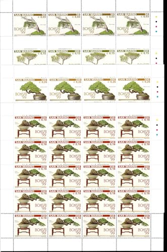 LaVecchiaScatola 1999 San Marino Bonsai Ausstellung - Serie in Blättern von LaVecchiaScatola