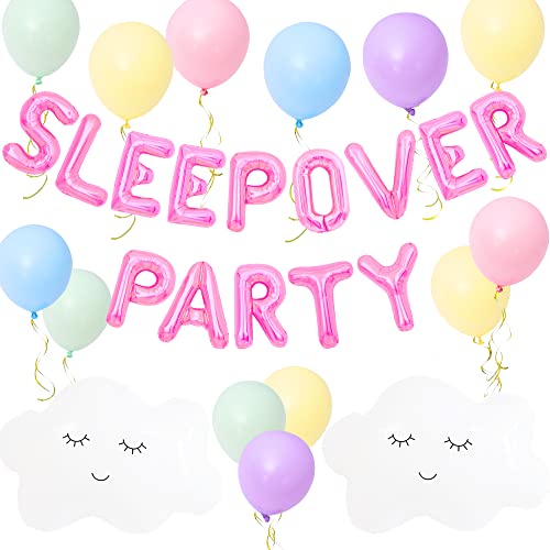 LaVenty Sleepover Party Geburtstag Dekoration Ballon Feier Party Dekoration von LaVenty