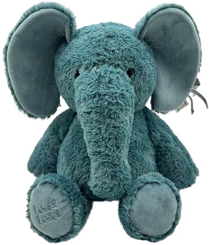 Label Label Elefant Elly Blau 34 cm Kuscheltier LLPL-03901 von Label Label