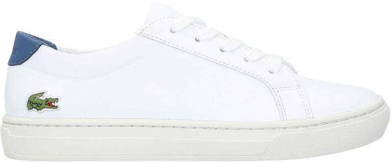 Lacoste L.12.12 318 Kinder Sneaker, White/Dark Blue 35, Kinderschuhe von Lacoste