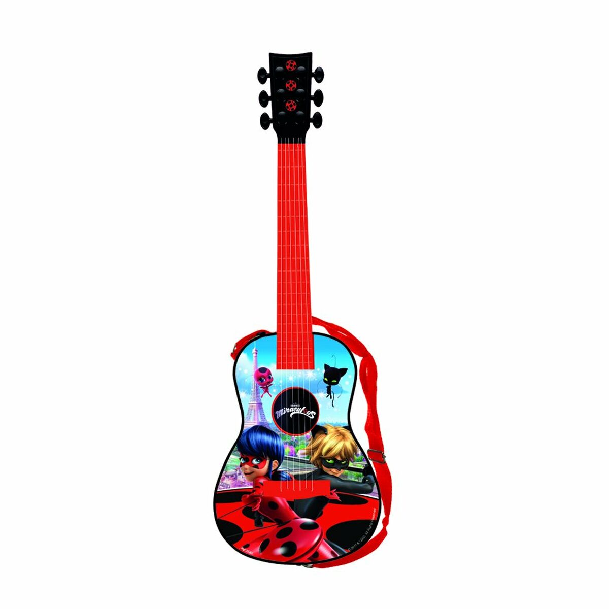 Kindergitarre Lady Bug 2682 Rot von Lady Bug