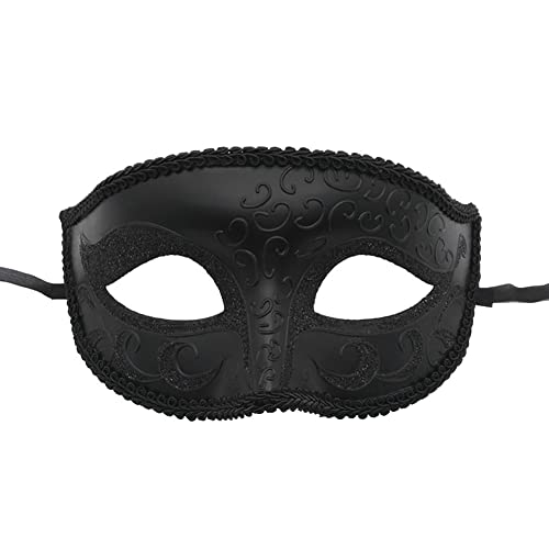 Lady of Luck Venezianische Funkelnd Mitternacht Schwarz Venetianische Maskerade Maske Karneval Maskenball Mask Herren und Damen von Lady of Luck