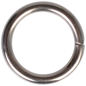 Ring Nickel 15mm - 1 Stk von Læderiet