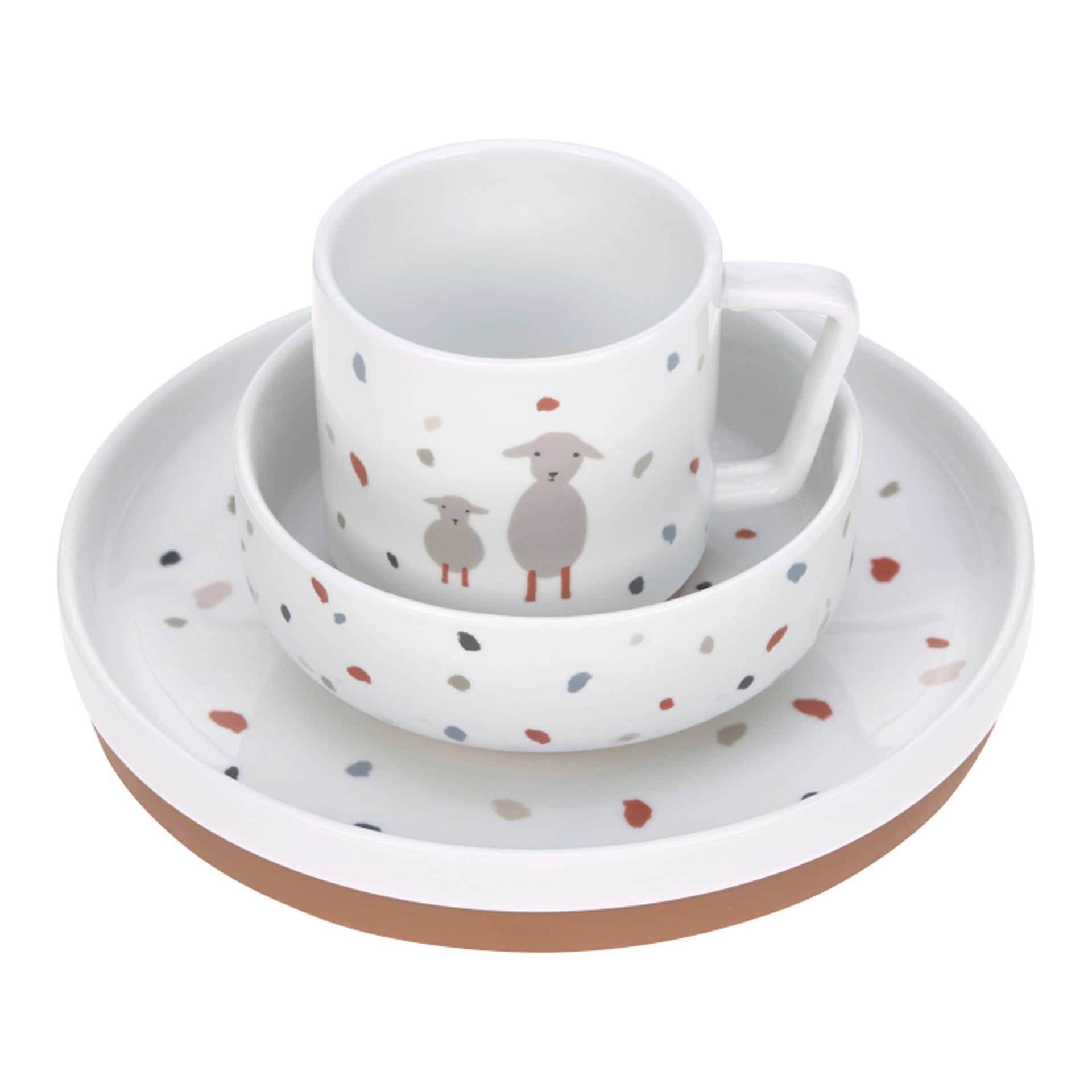 Lässig 3-tlg. Geschirrset Porzellan Lässig 3-tlg. Geschirrset Porzellan von Lässig