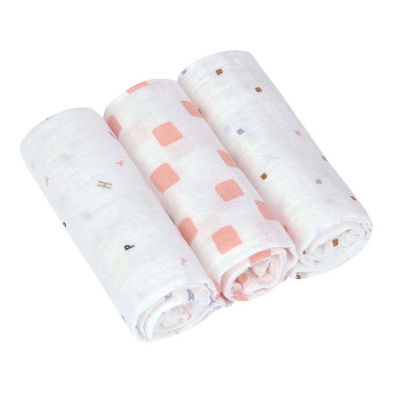 Lässig 3er-Pack Mullwindeln 60x60 cm Lässig 3er-Pack Mullwindeln 60x60 cm von Lässig