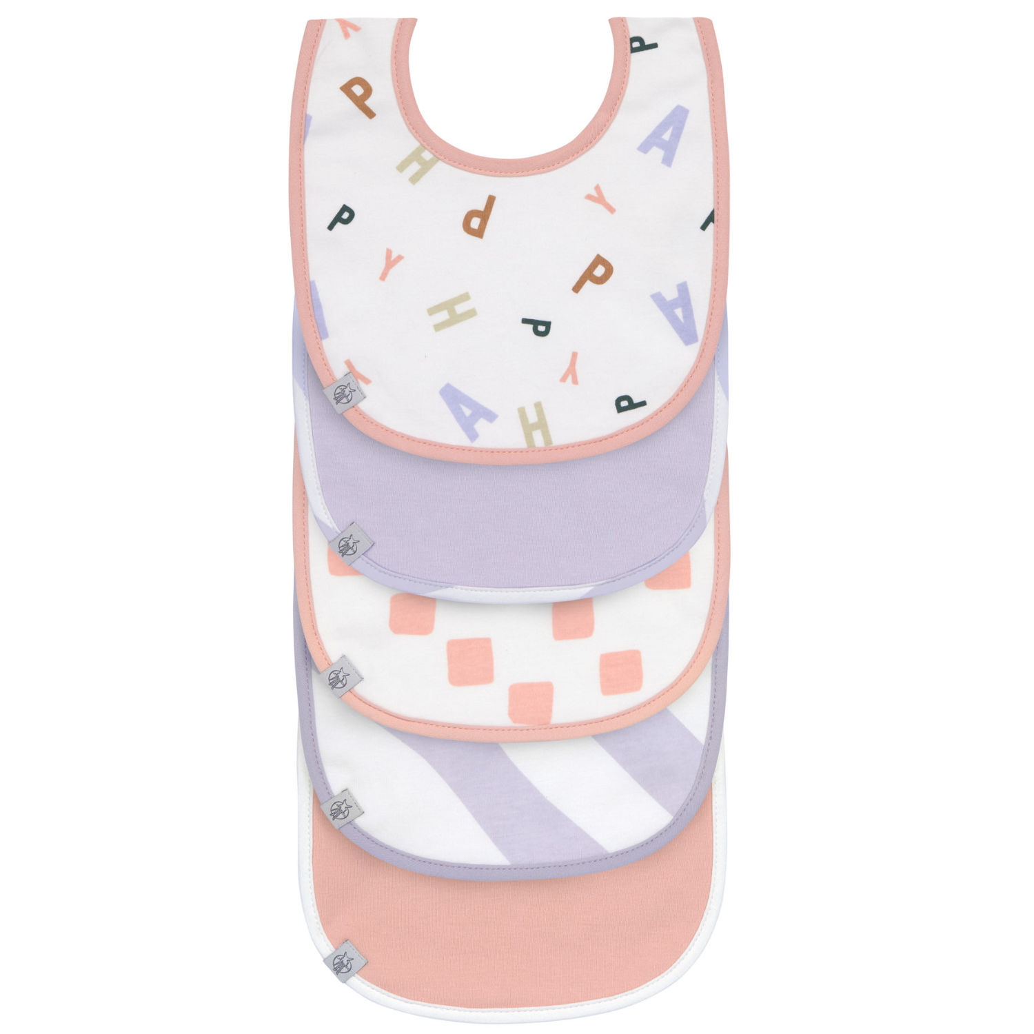 Lässig - Wasserdichte Lätzchen 5er Set rosa Lässig - Wasserdichte Lätzchen 5er Set rosa von Lässig
