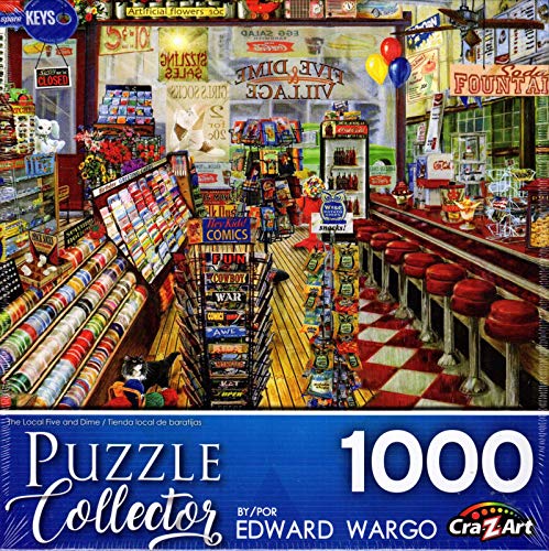 Lafayette Puzzle Factory The Local Five and Dime Puzzle mit 1000 Teilen von Lafayette Puzzle Factory