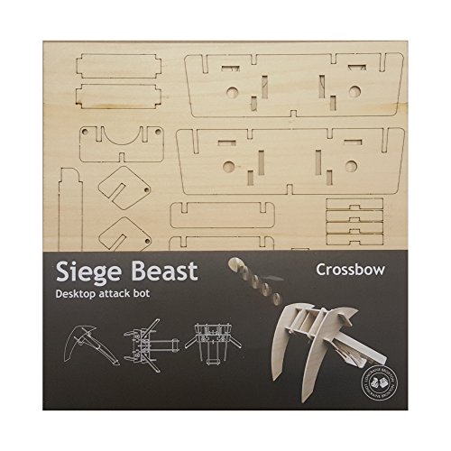 Desktop Attack Bot Siege Beast Holz-Armbrust von Lagoon Group