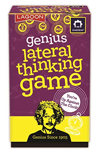 Einstein² Genius Lateral Thinking Game - Brettspiel für 2-4 Spieler ab 14 Jahren von Lagoon Group