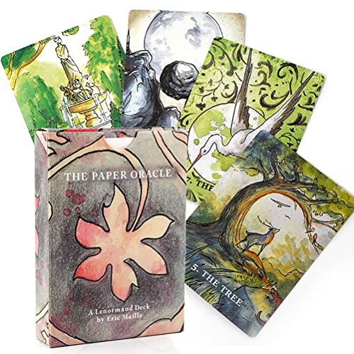 Das Papierorakel Lenormand,The Paper Oracle lenormand,Tarot Card,Firend Game von LaiCongCard